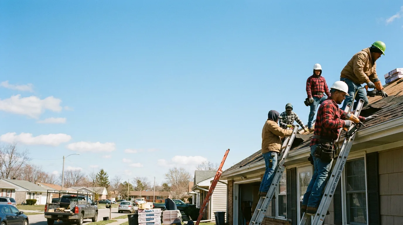 Roofing in Sarah, MS near me